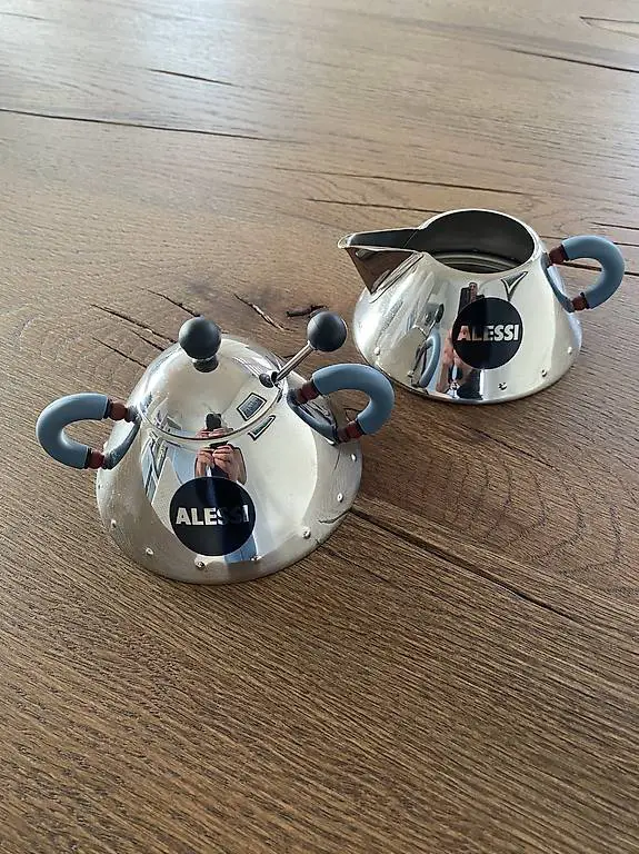 Alessi / Zuckerdose + Rahmkännchen / NEU