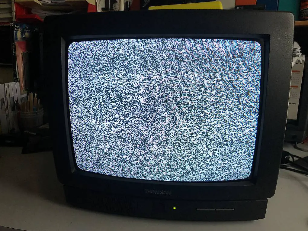 Portable Bildröhren TV Thomson 14 MS 15 FT