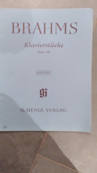 Brahms Klavierstücke Opus 118