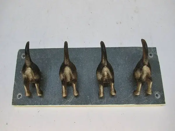  Hund Garderobe Kleiderhaken Guss