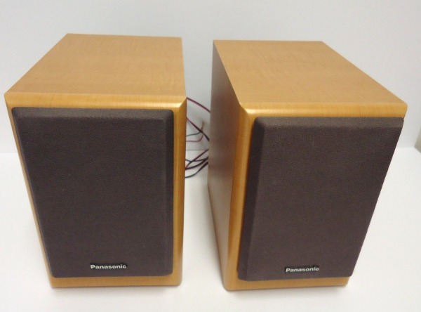 Hifi Panasonic Edle Holz LSP Audio Hifi inkl. Abdeckung