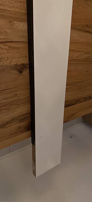 Wandregal Weiss 190x26cm