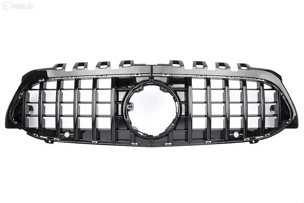  Grill GTR Schwarz Glanz Mercedes AKlasse W177 V177 A35 AMg