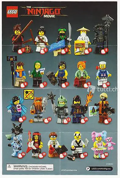 Lego Minifigures The LEGO Ninjago Movie 71019