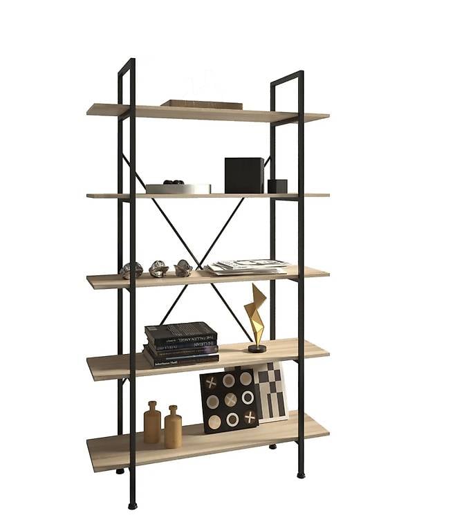 Regal Glasgow Industrial Holz hell, Eiche Sonoma