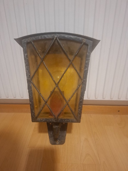 Schmiedeisen Aussen / Wandlampe