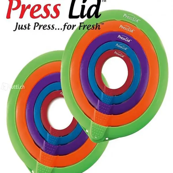  neue Press Lid Multi-Pack Vakuum-Deckel