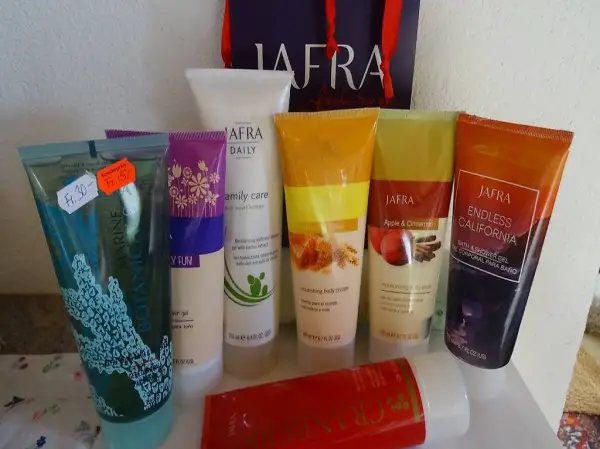  Jafra DUSCH UND KÖRPERCREME verschiedene Wahl Neu