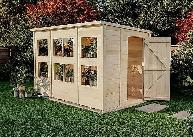 Geräteschuppen 306x186x202 cm, Fichte