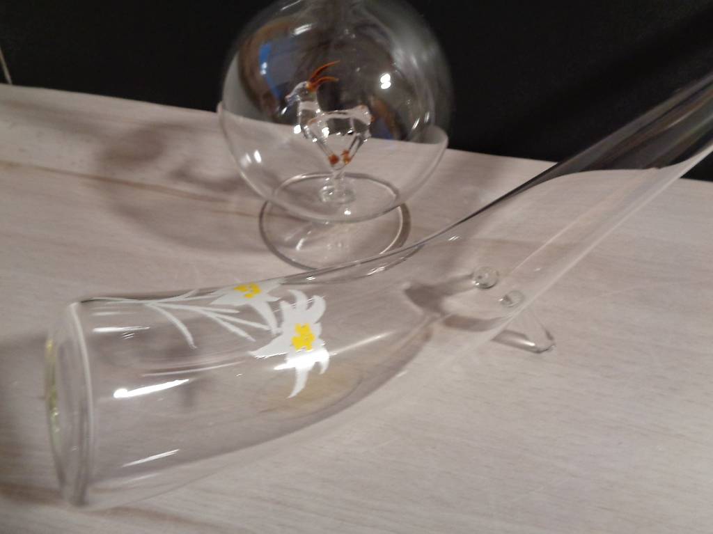 2 whiskey flaschen steinbock alphorn edelweiss