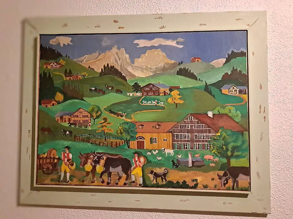 Appenzeller Malerei Säntis