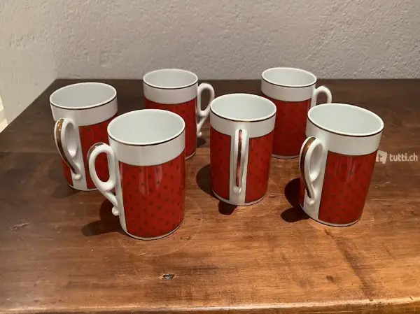 6 tazze da the Richard Ginori