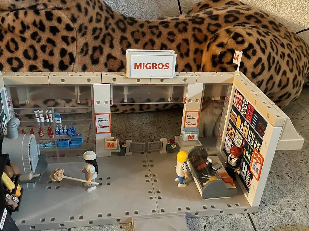 Migros Playmobilset inkl. Verkaufsladen