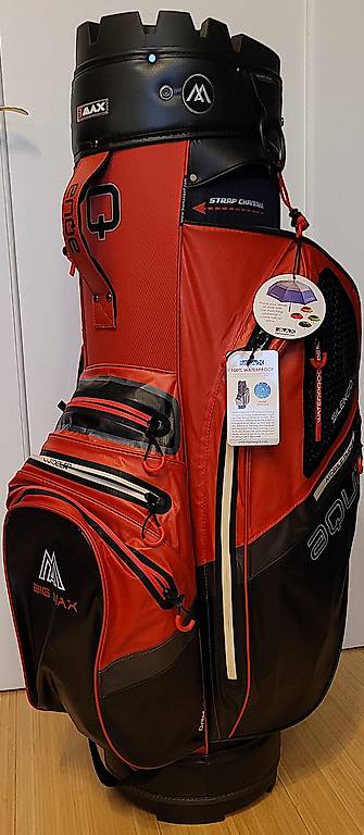 neues big max aqua silencio 4 golf cartbag
