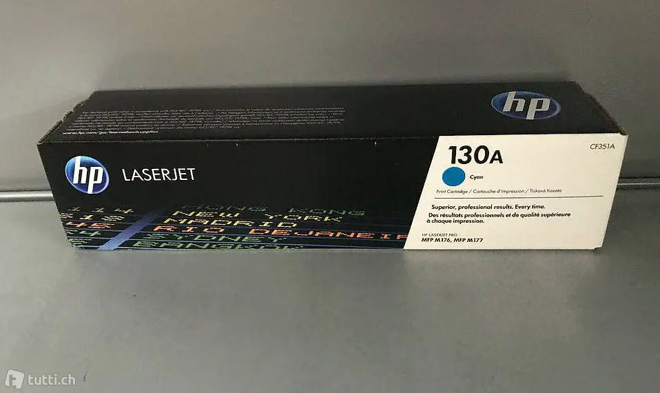  HP Color LaserJet Pro MFP M176, M177 Toner, 130A, CF351A