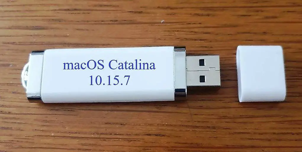 Boot USB-Stick OS X 10.15.7 Catalina