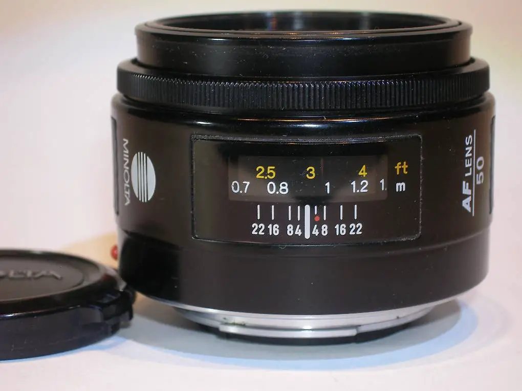 Minolta Festbrennweite 50mm 1:1.7, Sony kompatibel