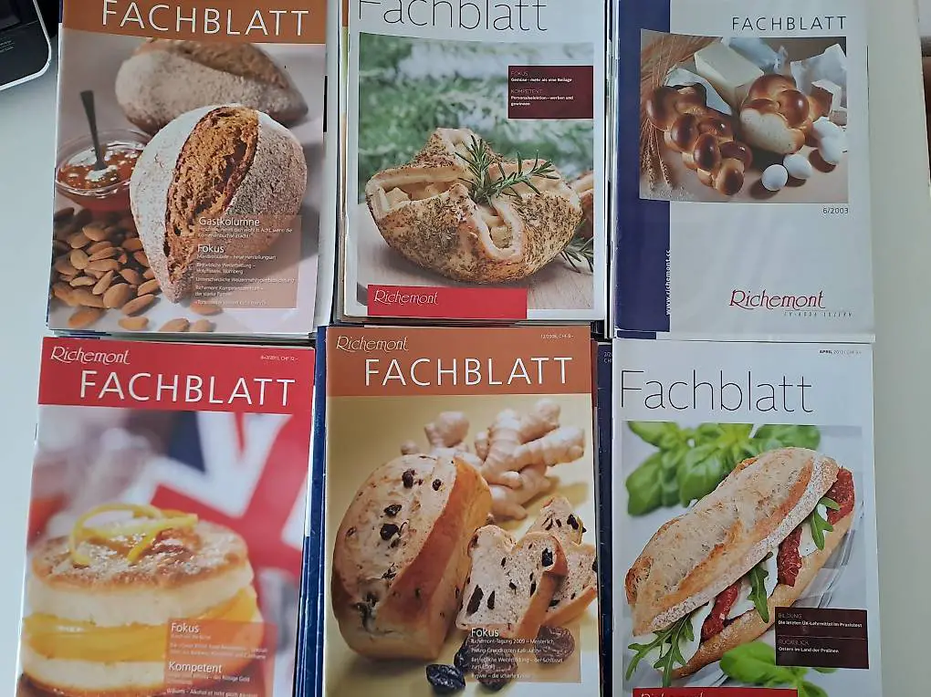 127 Stk. Richemont Fachblätter