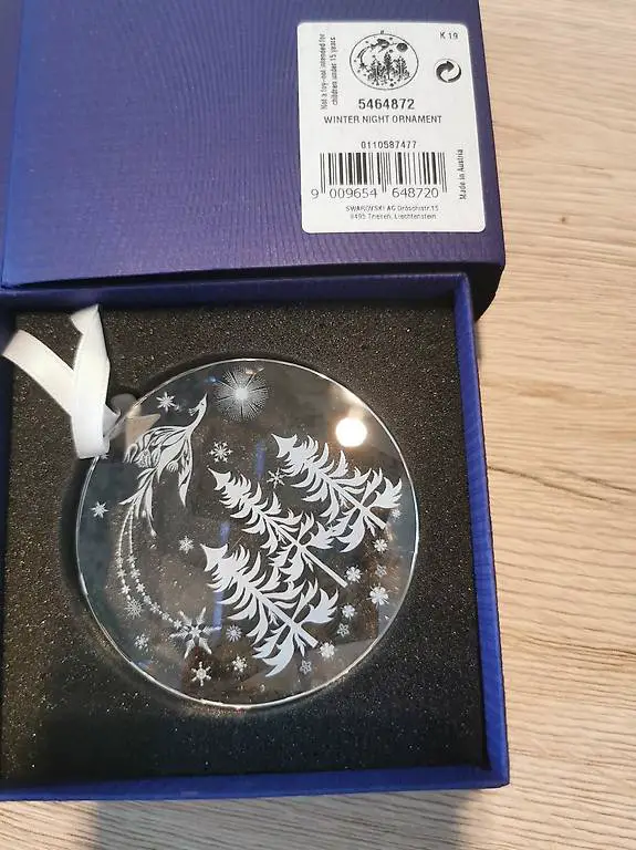 Swarovski winter Nacht ornament