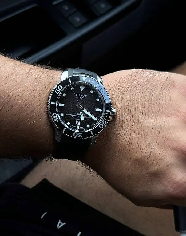 Tissot Seastar 2000 Professional Powermatic 80 Grau