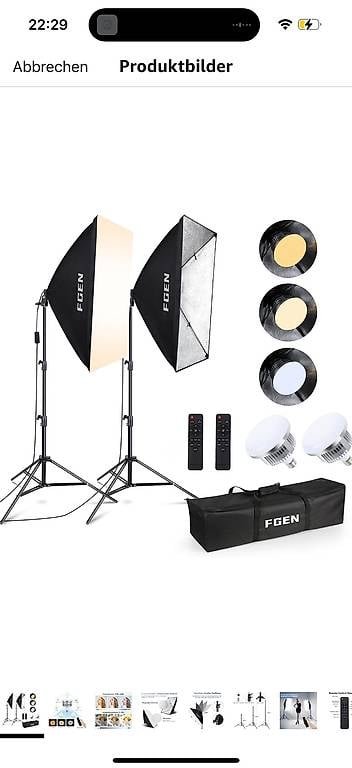 Softbox Set Fotostudio