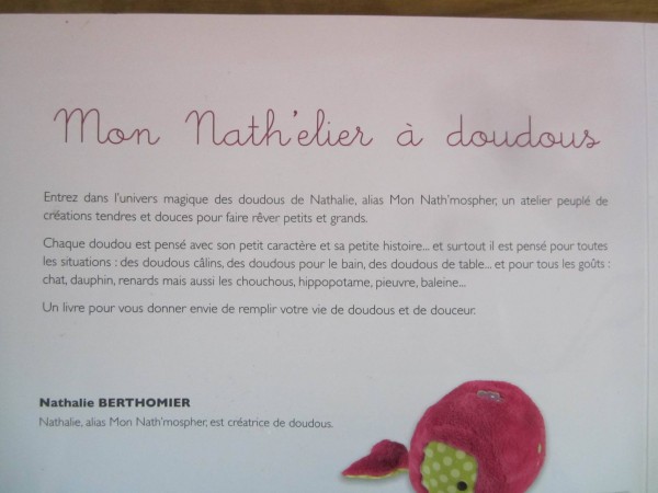  Mon Nath"elier à doudous, Nathalie Berthomier
