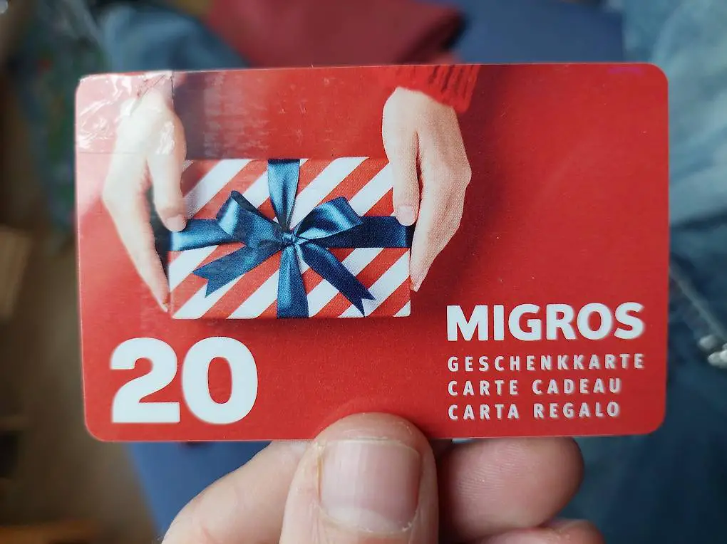 Geschenkkarte Migros