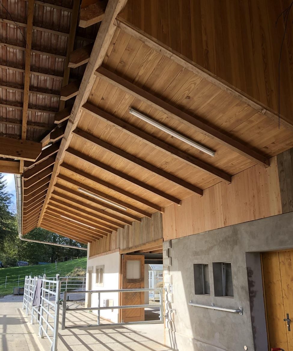 Offenstall in Schlossrued im Aargau