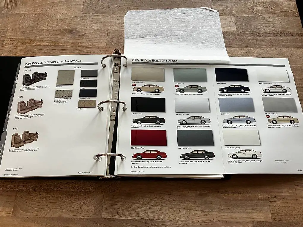 Cadillac Salesordner