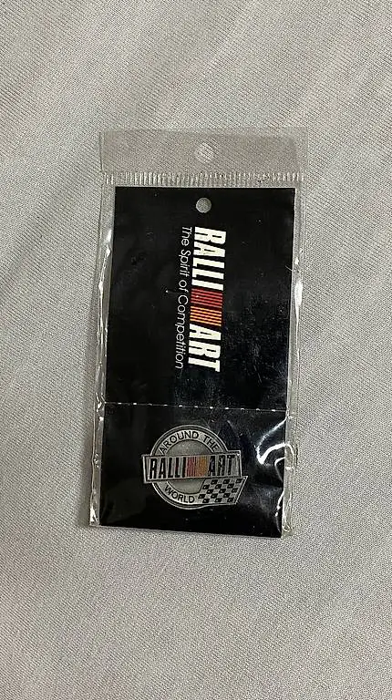 Mitsubishi Ralliart Around the World Pin