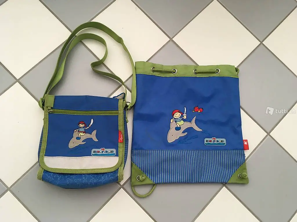 sigikid, Sammy Samoa Kindergartentasche u. Turnenbeutel