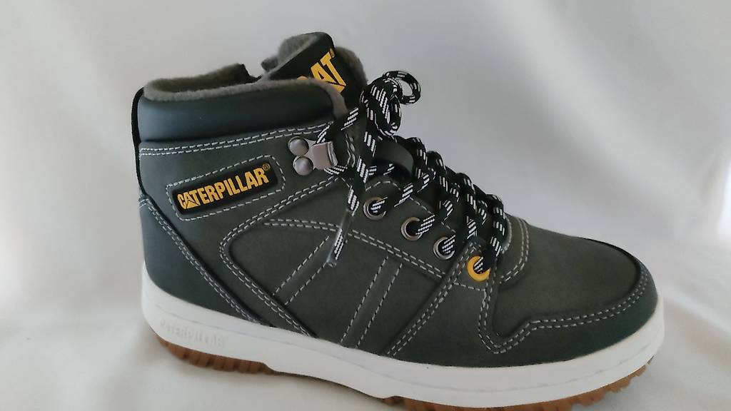 Caterpillar Gr 32 Knaben Neu grau Warmfutter