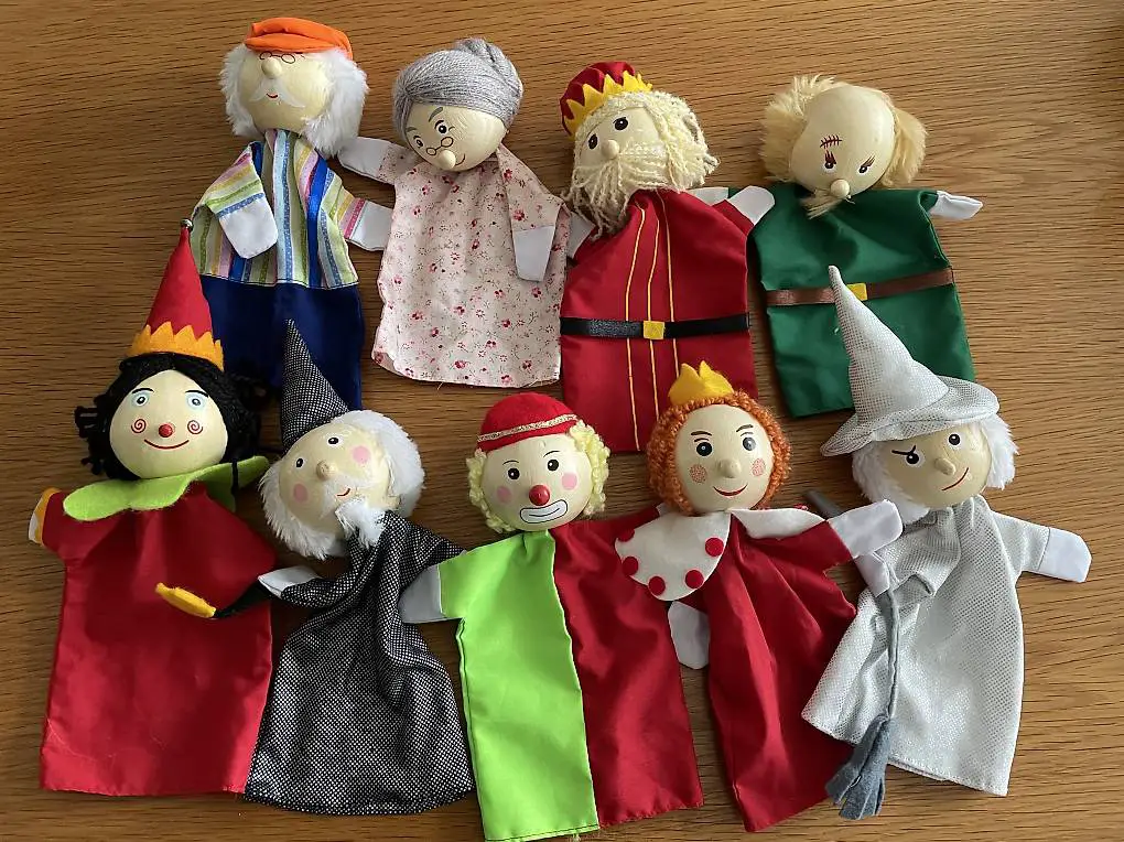 Handpuppen-Set Kasperletheater