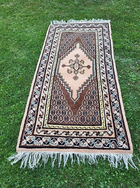 Berberteppich aus Tunesien, 174x84 cm, handgeknüpft