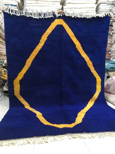 Tapis Mrirt d"exception Berbère Marocain 2m87 x 2m07