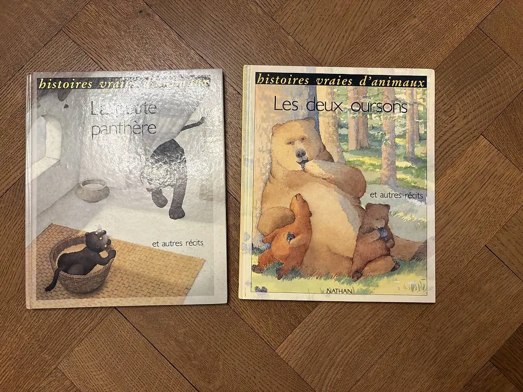 Wunderschöne 2 Französische Bucher über Tieren