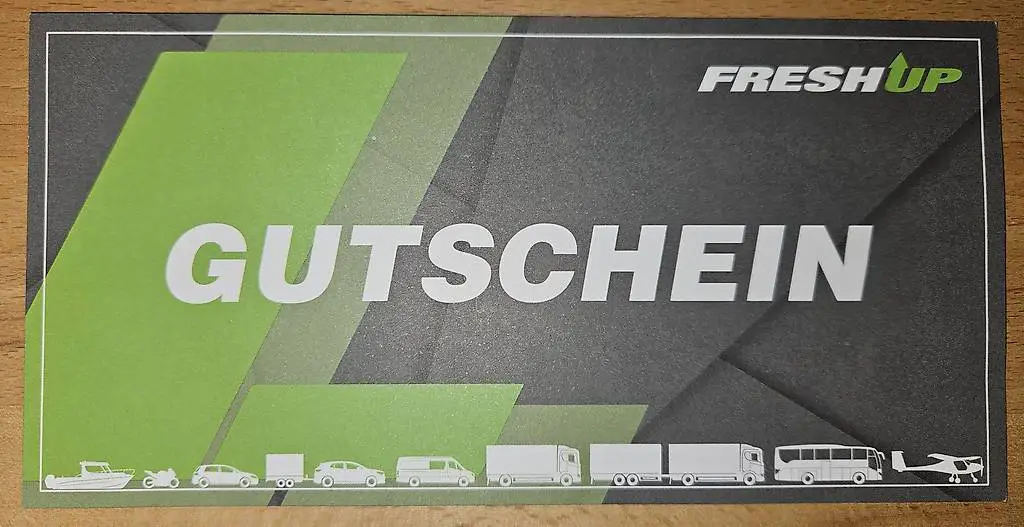 Gutschein Fahr- und Flugschule Fresh Up Altendorf