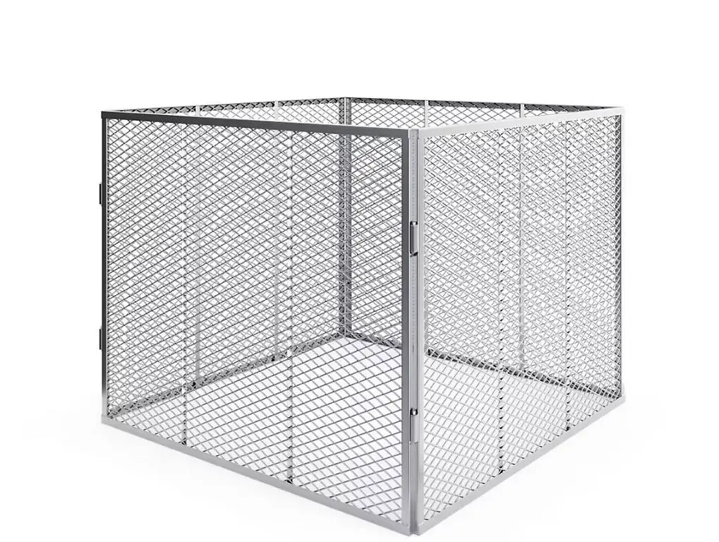 Komposter Metall 800L 100 x 100 x 80 cm