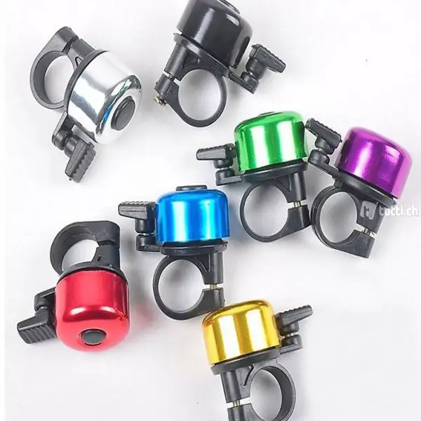  Bunte Aluminium Legierung Fahrrad Glocke