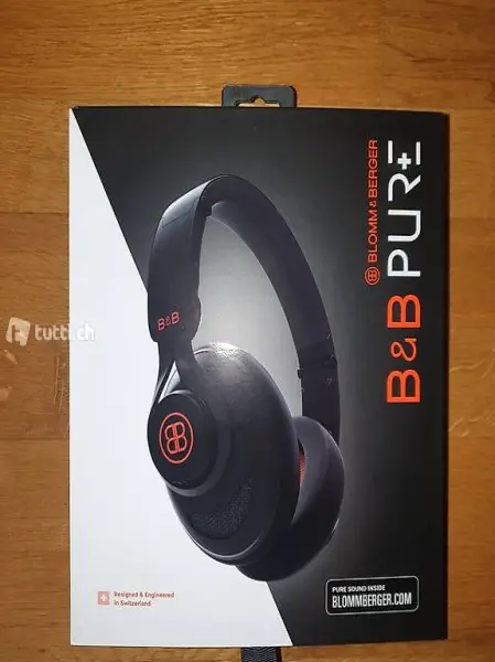 B&B Pure, Bluetooth Kopfhörer, Swiss made