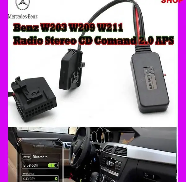  Benz Aux Bluetooth-Empfänger