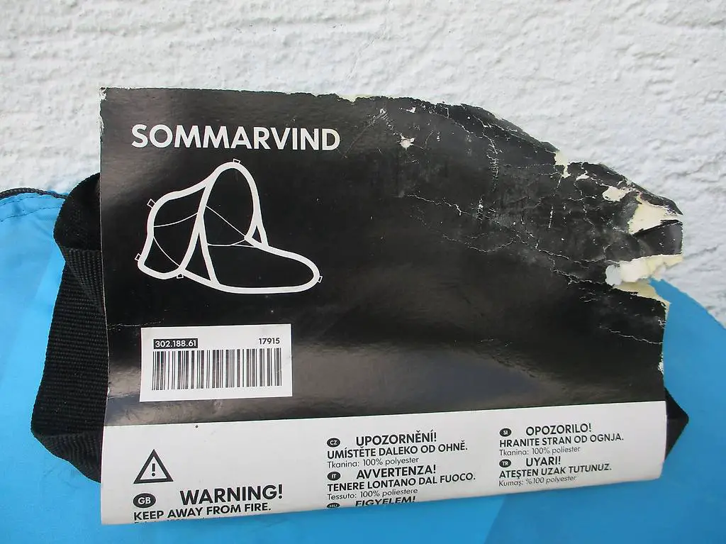 Strand-Zelt Windschutz Popup-Zelt IKEA Sommarvind