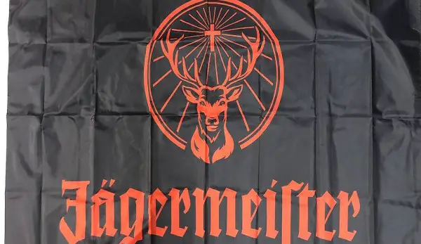 Fahne Jägermeister 150 x 90 cm Schnaps Herb Kräuterschnaps