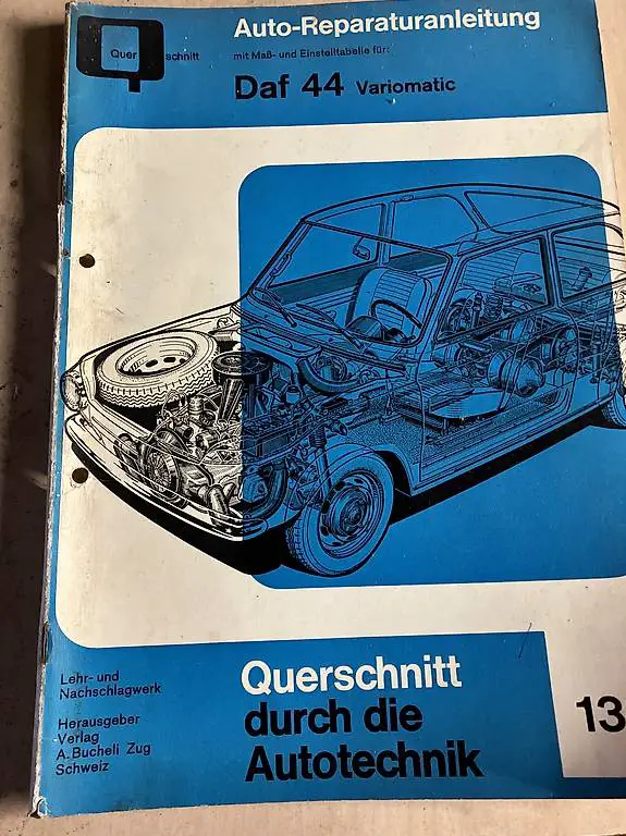 DAF 44 Reparatur Anleitung Bucheli