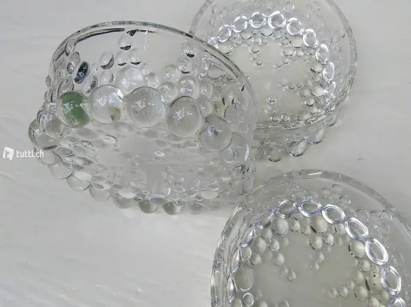 Desser-/Apéro-Schalen, Glas, 3 Stück