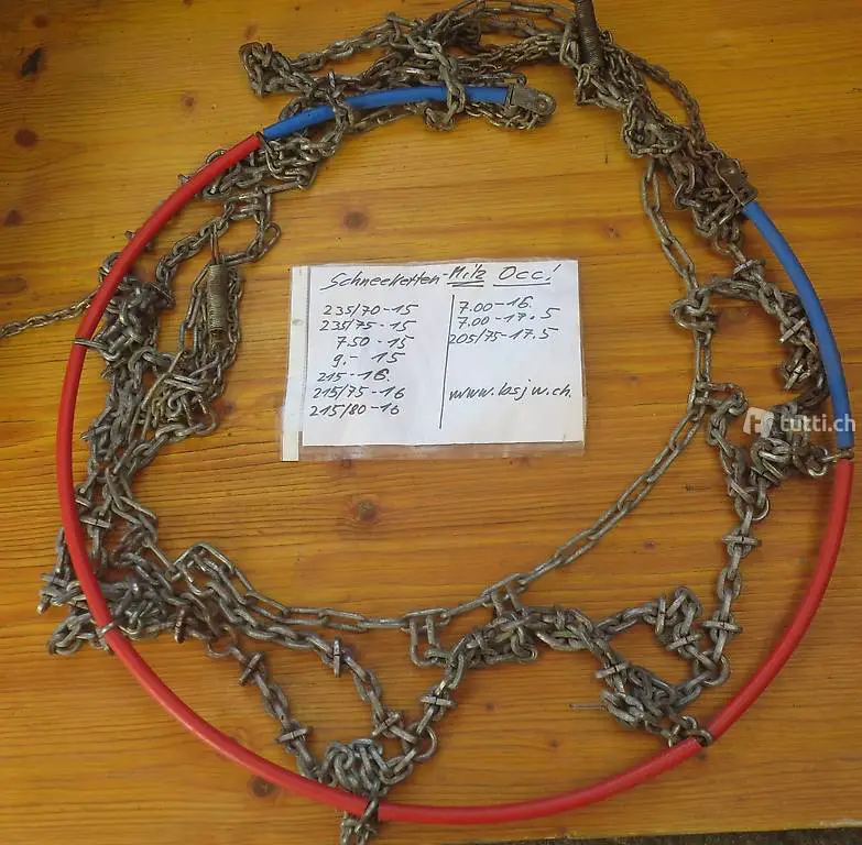 Schneeketten Profi Milz 15"und 16"