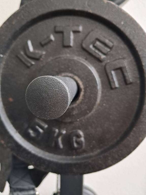 Hantelscheiben 8x 5kg (Gusseisen)