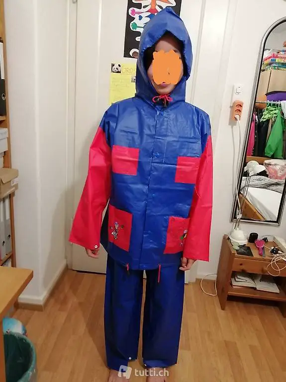 Regen Set, Gr. 134-146, Neu