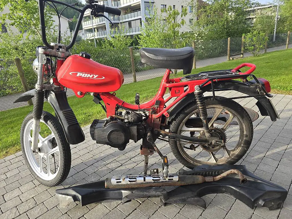 Schlachter Mofa pony (oder nur Ersatzteile) VB