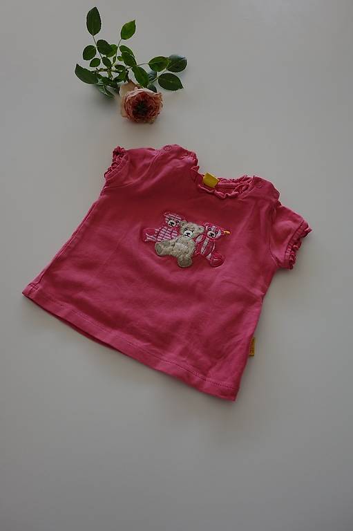 STEIFF T-Shirt für Mädchen Pink Gr. 56